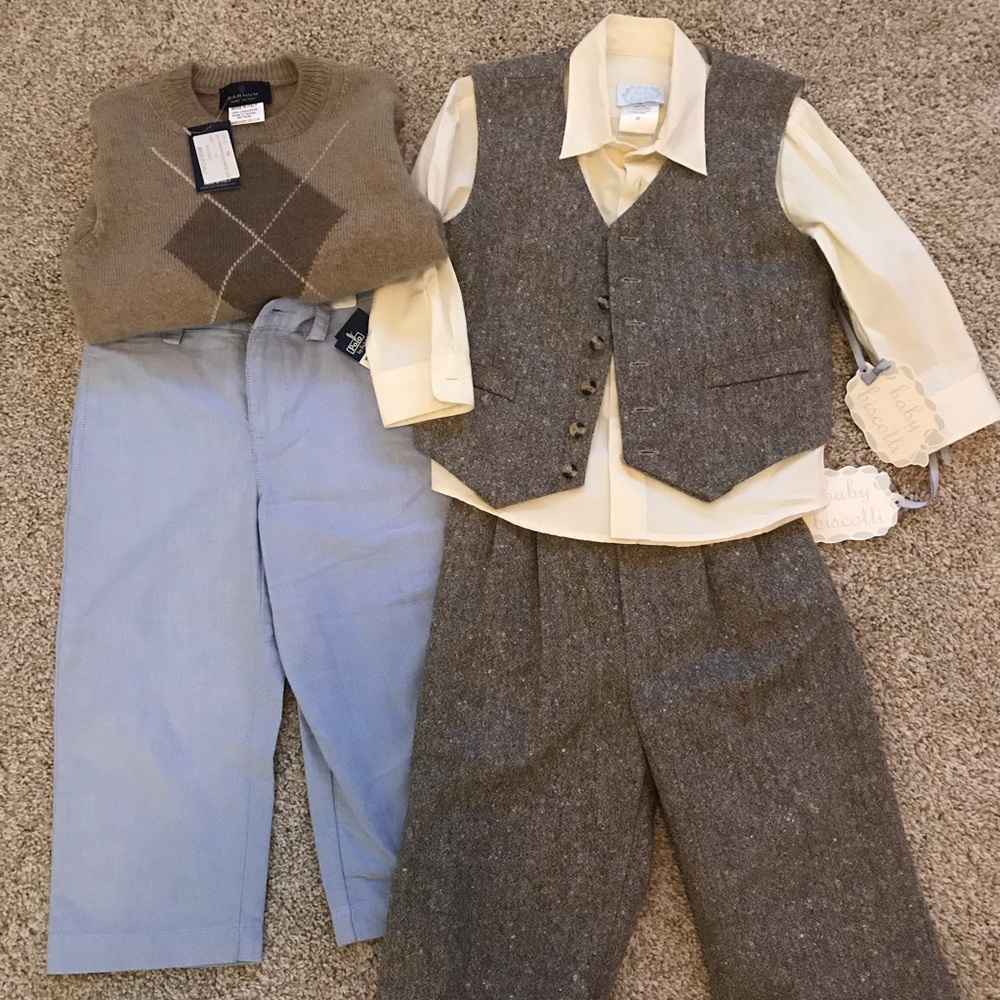 BNWT Lot of toddler boys size 3 designer clothes